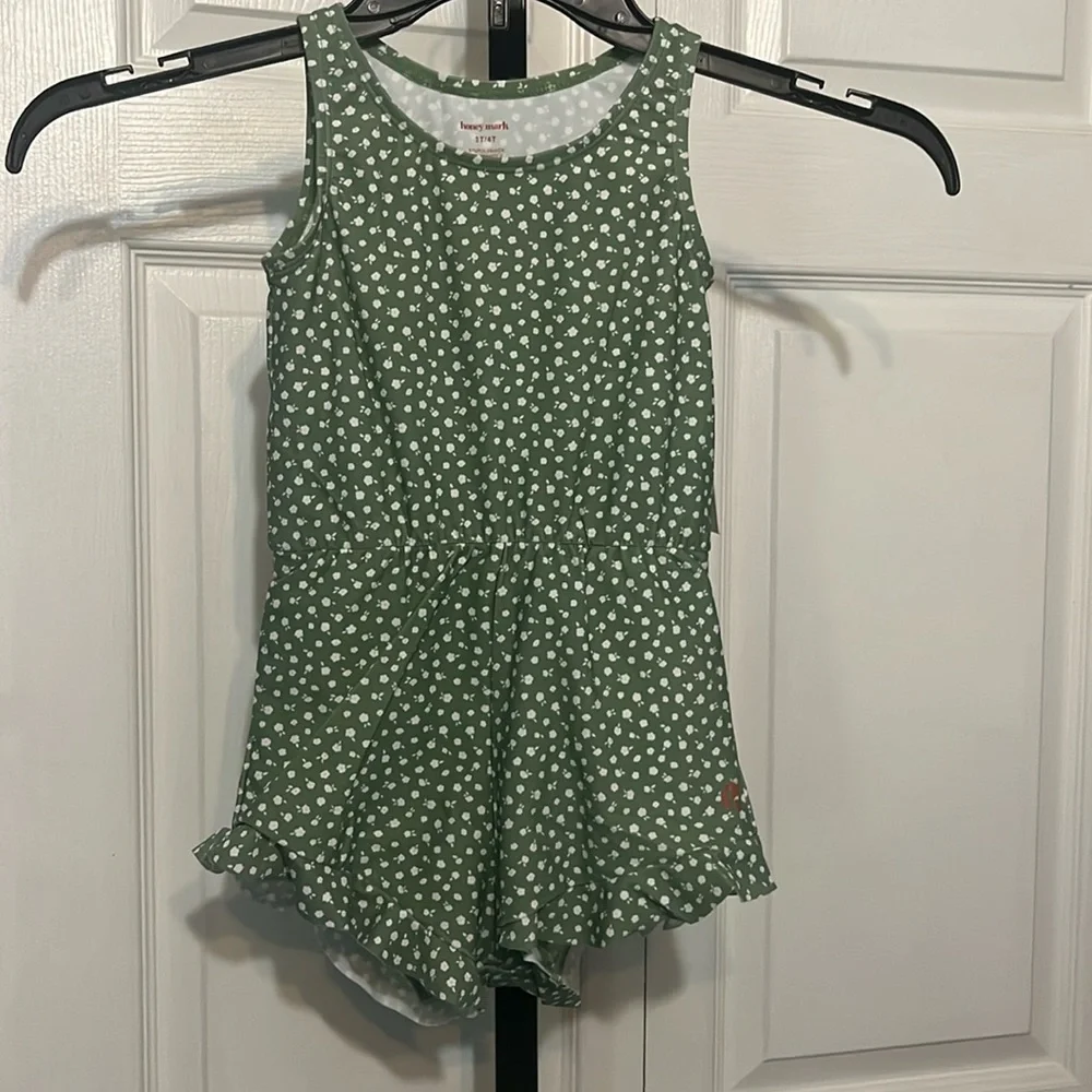 HONEY MARK KIDS SWIM ROMPER VARIOUS SIZES NWT HONEYMARK SWIM SUIT - Picture 1 of 5